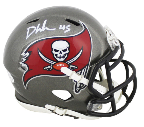 Buccaneers Devin White Authentic Signed Speed Mini Helmet BAS Witnessed