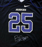 WASHINGTON BISHOP SANKEY AUTOGRAPHED BLACK NIKE JERSEY SIZE XL MCS HOLO 73080