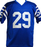 Eric Dickerson Signed Blue & White Pro Style Jersey w/ HOF- Beckett W *Black *2M