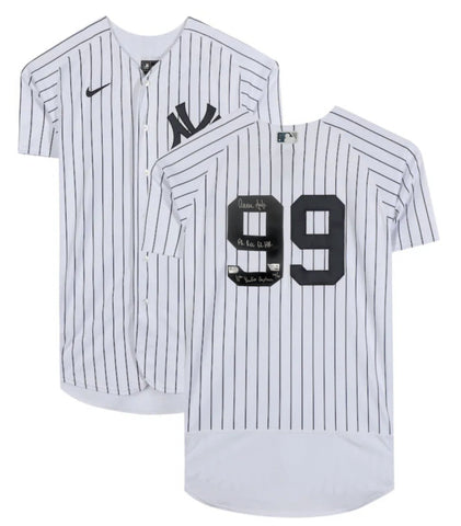 Aaron Judge Autographed "16th Yankee Captain" Authentic Jersey Fanatics LE 16/16