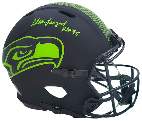 STEVE LARGENT AUTOGRAPHED SEAHAWKS ECLIPSE FULL SIZE AUTHENTIC HELMET MCS 210455