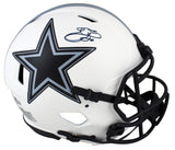 Cowboys Emmitt Smith Signed Lunar Full Size Speed Proline Helmet BAS Witnessed