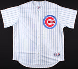 Geovany Soto Signed Cubs Jersey (Fanatics Hologram) NL Rookie of the Year (2008)