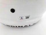 DEANDRE HOPKINS AUTOGRAPHED CARDINALS WHITE FULL SIZE HELMET BECKETT 193894