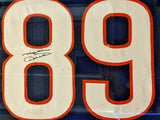 Mike Ditka Signed Chicago Bear 35x43 Framed Jersey (Beckett) Super Bowl XX Coach