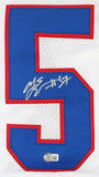 A. J. Epenesa Signed Buffalo Bills Jersey (Beckett) 2020 2nd Round Draft Pick DE