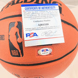 Greg Brown Signed Spalding Basketball PSA/DNA Texas Longhorns Autographed