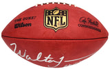 WALTER JONES AUTOGRAPHED NFL LEATHER FOOTBALL SEAHAWKS "HOF 14" MCS HOLO 203089