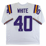 Devin White Signed LSU Tigers Jersey (Beckett COA) Buccaneers #5 Overall Pk 2019