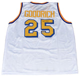 GAIL GOODRICH AUTOGRAPHED UCLA BRUINS #25 WHITE BASKETBALL JERSEY TRISTAR