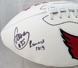 Aeneas Williams Signed Arizona Cardinals Logo Football w/ HOF- Jersey Source Aut