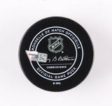 Patrik Laine Signed Winnipeg Jets Logo Puck (Fanatics) All Star Left Winger