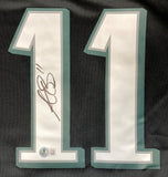 AJ Brown Signed Philadelphia Eagles Black Nike Game Replica Jersey BAS