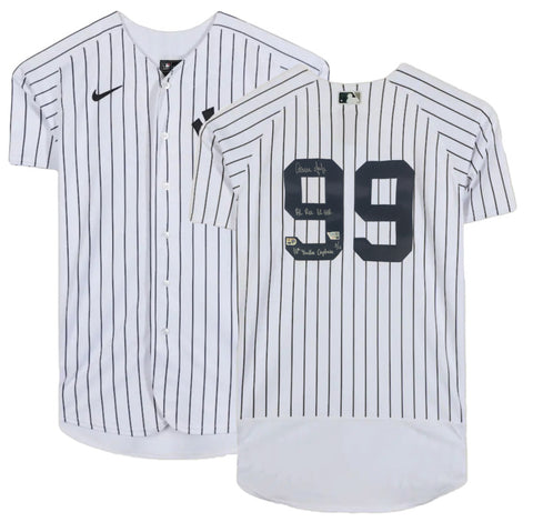 Aaron Judge Autographed "16th Yankee Captain" Authentic Jersey Fanatics LE 16