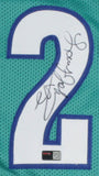 Larry Johnson Signed Charlotte Hornets Jersey (Tri-Star Holo) #1 Overall Pk 1991