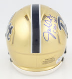 Jim "Jimbo" Covert Signed Pitt Panthers Mini Helmet "CHOF 2003" (PSA COA) Bears