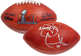 MATTHEW STAFFORD / COOPER KUPP Autographed Rams Super Bowl LVI Football FANATICS