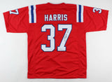 Damien Harris Signed Patriots Jersey (Beckett COA) New England's #1 Running Back