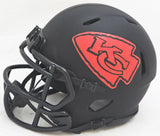 SKYY MOORE AUTOGRAPHED CHIEFS ECLIPSE BLACK MINI HELMET BECKETT 220531