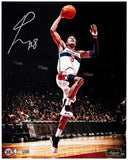 RUI HACHIMURA Autographed Wizards "Rise" 16" x 20" Photograph PANINI LE 88