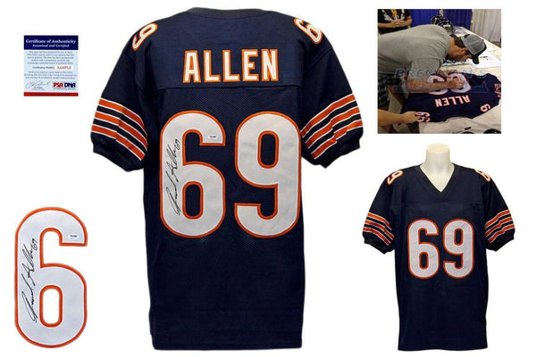 Jared Allen SIGNED Jersey - PSA/DNA ITP - Chicago Bears Autographed