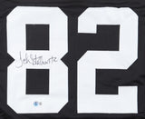 John Stallworth Signed Pittsburgh Steelers Jersey (Beckett) 4xSuper Bowl Champ