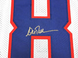 BUFFALO BILLS ANDRE REED AUTOGRAPHED SIGNED WHITE JERSEY JSA STOCK #234557