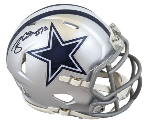 Cowboys Tony Casillas Authentic Signed Speed Mini Helmet BAS Witnessed