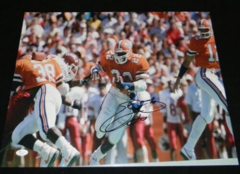 EMMITT SMITH AUTOGRAPHED SIGNED FLORIDA GATORS 16x20 PHOTO JSA + HOLO