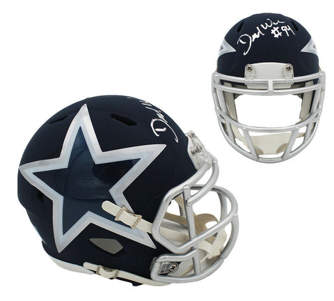 DeMarcus Ware Signed Dallas Cowboys Speed AMP NFL Mini Helmet