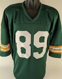 Dave Robinson Signed Green Bay Packers Jersey JSA COA/ 2xSuper Bowl Champ I & II