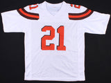 Denzel Ward Signed Browns White Jersey (JSA COA) #4 Overall pick 2018 NFL Draft