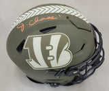 JAMARR CHASE SIGNED CINCINNATI BENGALS STS SPEEDFLEX AUTHENTIC HELMET BECKETT QR