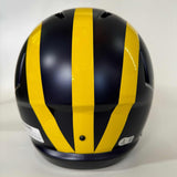 Autographed/Signed Blake Corum "2023 Champs" Michigan FS Replica Helmet BAS COA