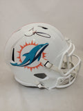 TYREEK HILL SIGNED MIAMI DOLPHINS F/S SPEED REPLICA HELMET BECKETT QR