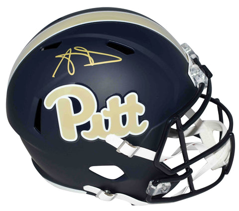 AARON DONALD SIGNED PITTSBURGH PITT PANTHERS FULL SIZE SPEED HELMET PSA/DNA