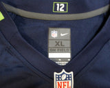 SEAHAWKS JERMAINE KEARSE AUTOGRAPHED BLUE NIKE JERSEY SIZE XL MCS HOLO 106264