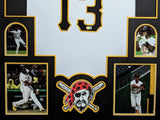 FRAMED PITTSBURGH PIRATES KE'BRYAN HAYES AUTOGRAPHED SIGNED JERSEY BECKETT HOLO