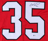 Cory Schneider Signed Devils Jersey (Beckett) New Jersey Starting Goal Tender