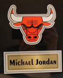 Upper Deck Michael Jordan/Kobe Bryant Duel-Signed 16x20 in Deluxe 24"x35.5 Frame