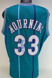 Alonzo Mourning Signed Charlotte Hornets Jersey (JSA COA) 7x NBA All-Star Center