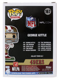 49ers George Kittle Authentic Signed #167 Funko Pop Vinyl Figure BAS Witnessed