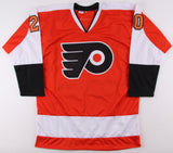 Taylor Leier Signed Flyers Jersey (Beckett COA) Philadelphia Left Winger