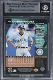 Mariners Alex Rodriguez Authentic Signed 1997 Upper Deck #422 Card BAS Slabbed