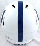 Darius Leonard Autographed F/S Indianapolis Colts Speed Helmet *front- JSA W