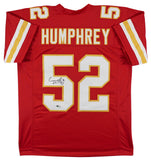 Creed Humphrey Authentic Signed Red Pro Style Jersey BAS Witnessed