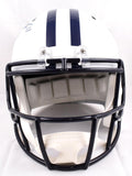 Micah Parsons Autographed Dallas Cowboys Flat White F/S Speed Helmet-Fanatics