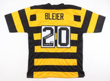 Rocky Bleier Signed Pittsburgh Steelers Bumble Bee Jersey "4x SB Champs" (JSA)