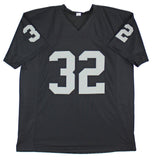 Marcus Allen Authentic Signed Black Pro Style Jersey BAS Witnessed