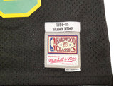 SONICS SHAWN KEMP AUTOGRAPHED BLACK AUTH M & N JERSEY M REIGN MAN MCS 203429